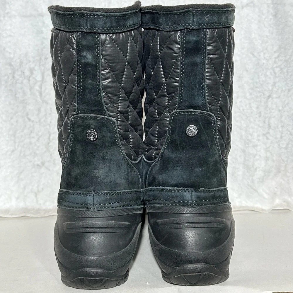 The North Face Womens Black Thermaball Utility Mid Insulated Winter Boots SZ 9.5